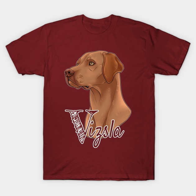 Vizsla T-Shirt by Fox & Roses